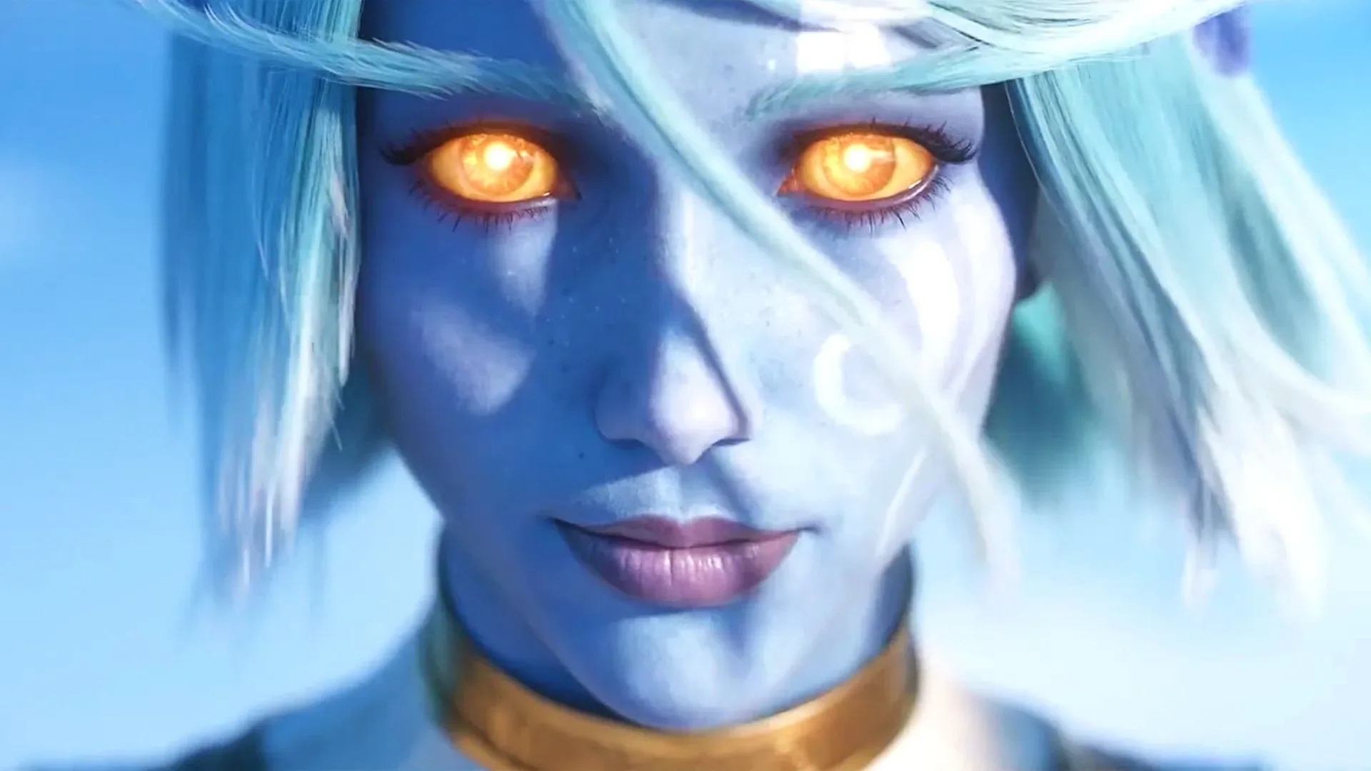 World of Warcraft: Forever Beta race population chart showing Skyborne among the most-selected races