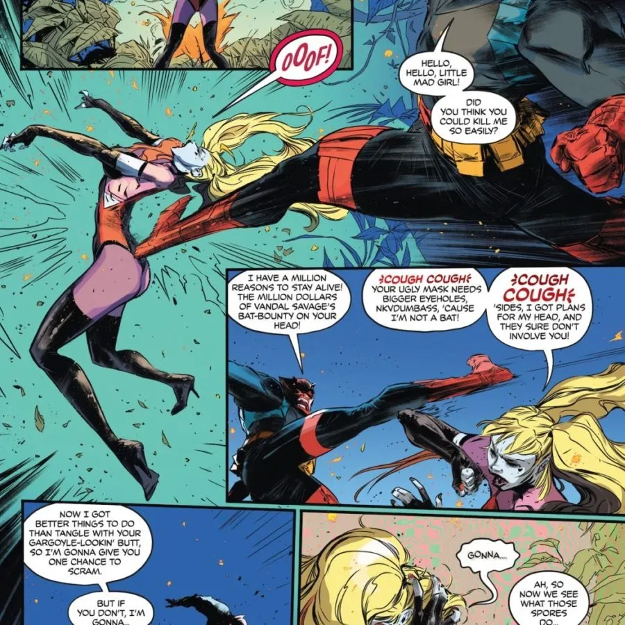 Harley Quinn #67 Sends Harley Through a Prehistoric Jungle to Reach Poison Ivy