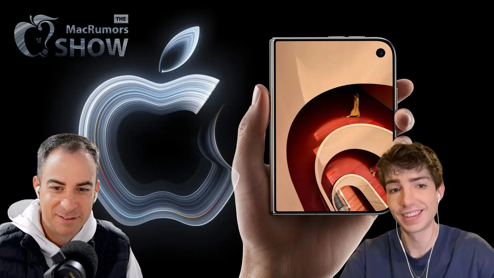 iPhone Duo shown open with its matte inner display