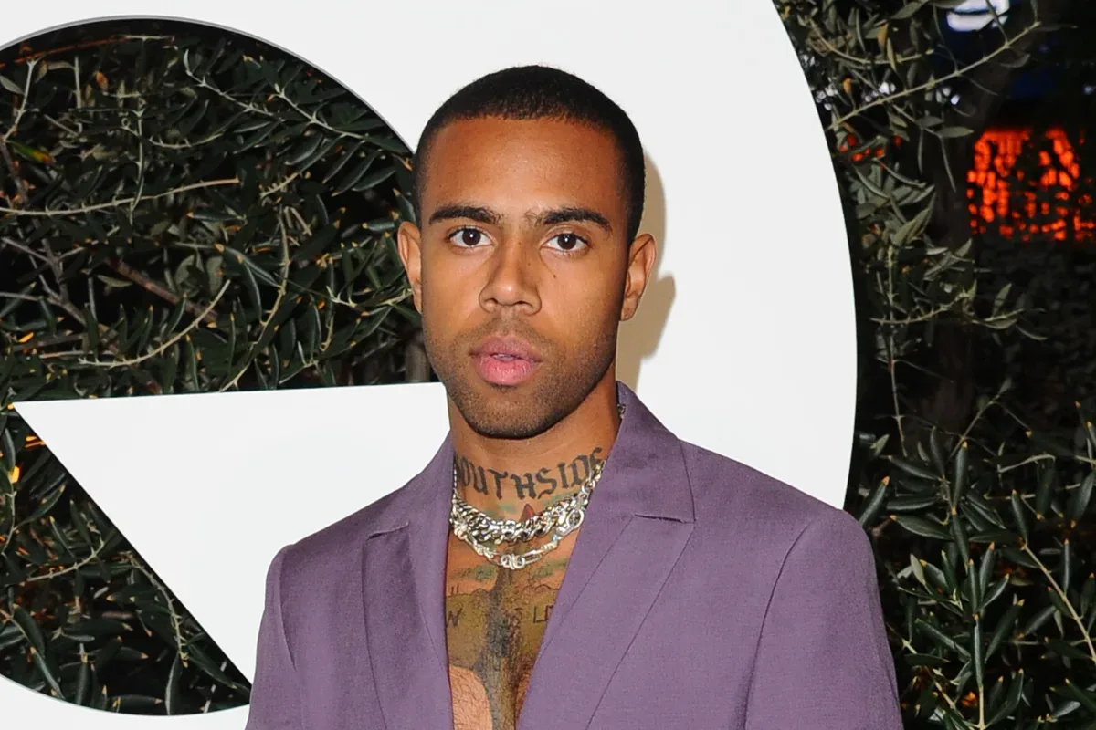 Vic Mensa speaking during an interview about solidarity, Palestine and anti-Black racism
