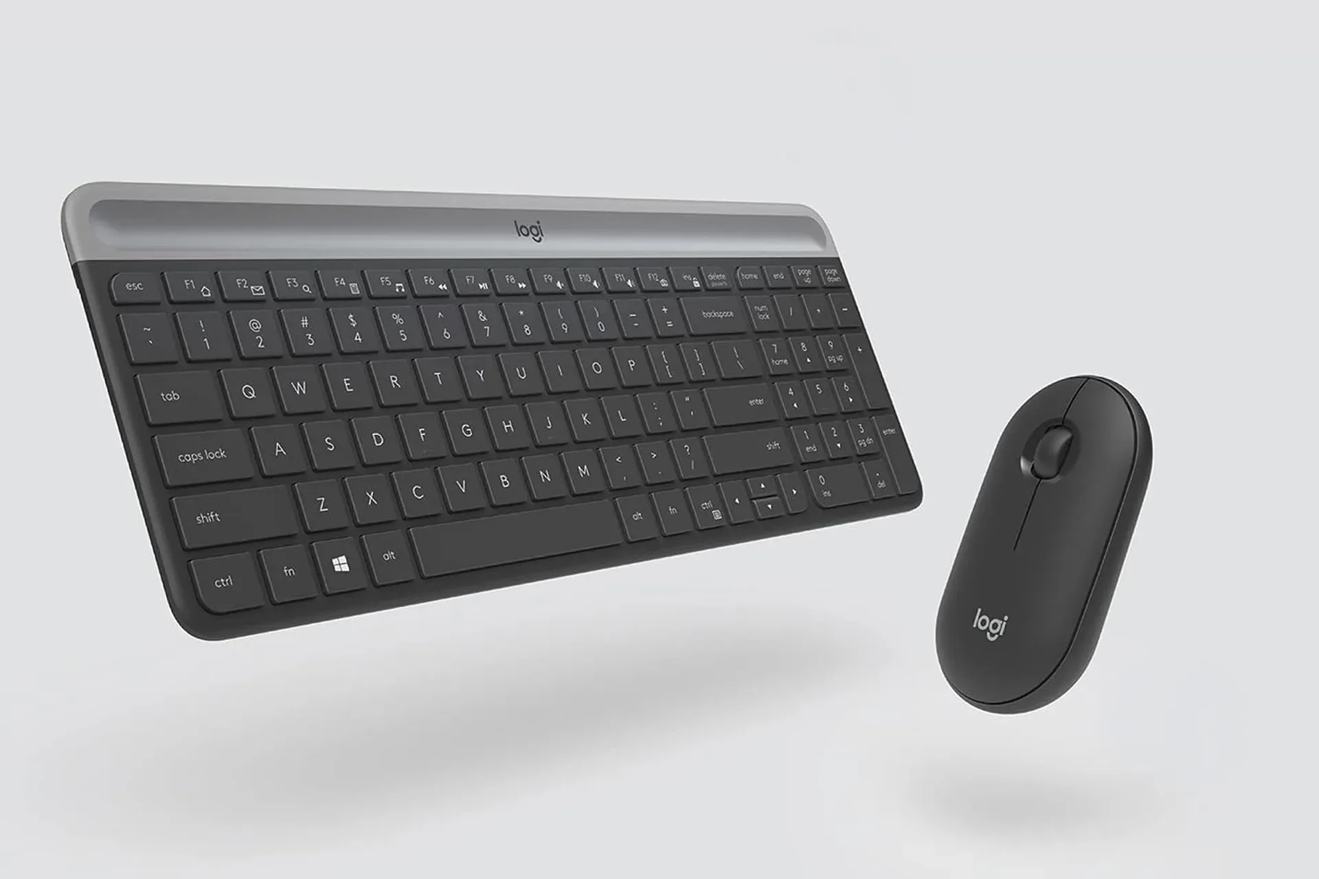 Logitech MK470 slim wireless keyboard and mouse combo in graphite