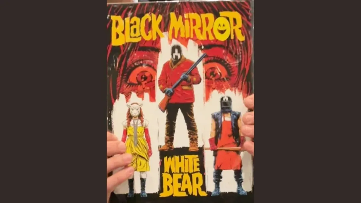 Black Mirror White Bear graphic novel announcement at MCM London Comic Con