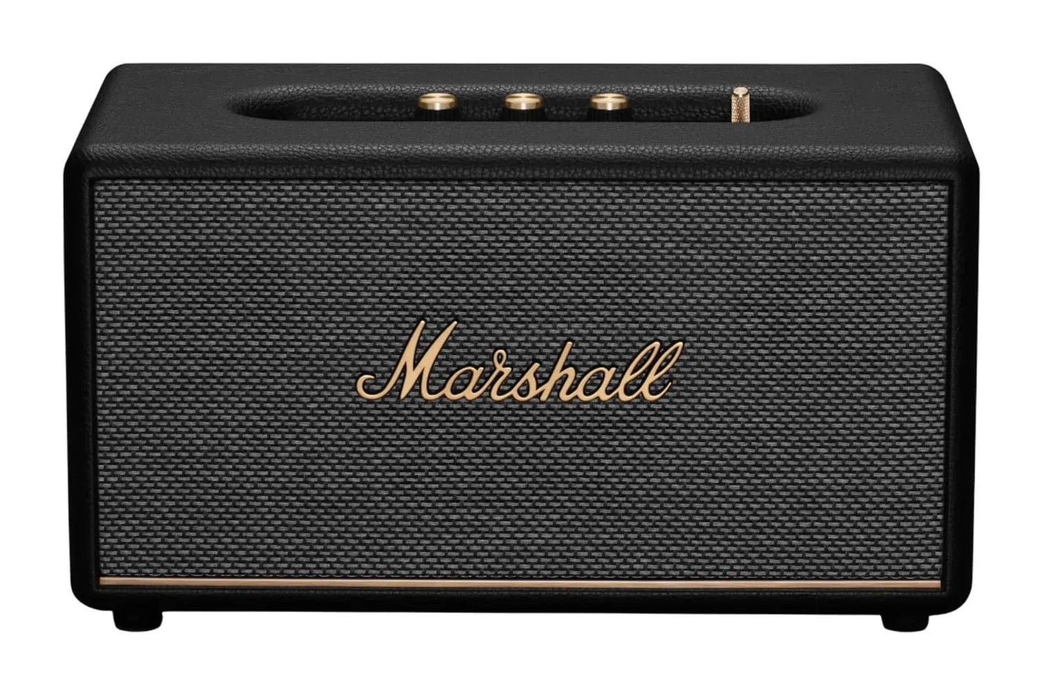 Marshall Stanmore III Bluetooth home speaker with amp-inspired grille and top controls