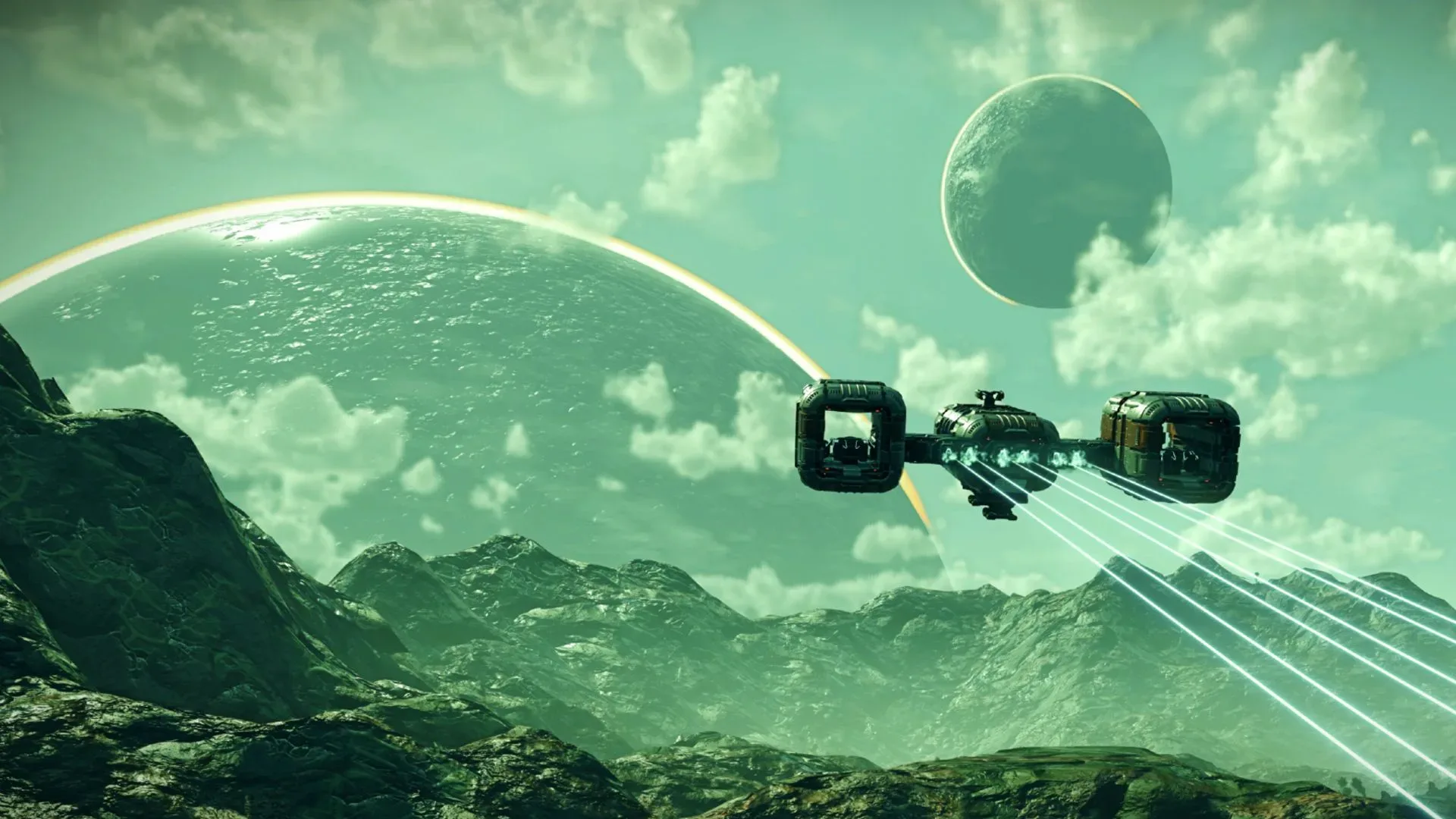 No Man’s Sky space exploration scene representing the game’s iOS launch