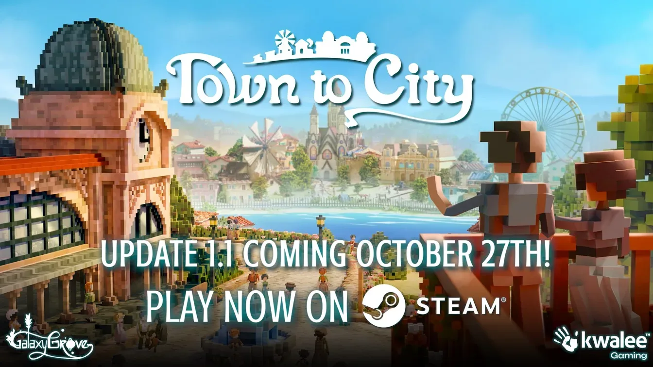 Town to City modular mansion and palace construction pieces
