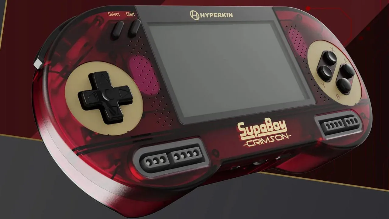Hyperkin SupaBoy connected for SNES accessory compatibility