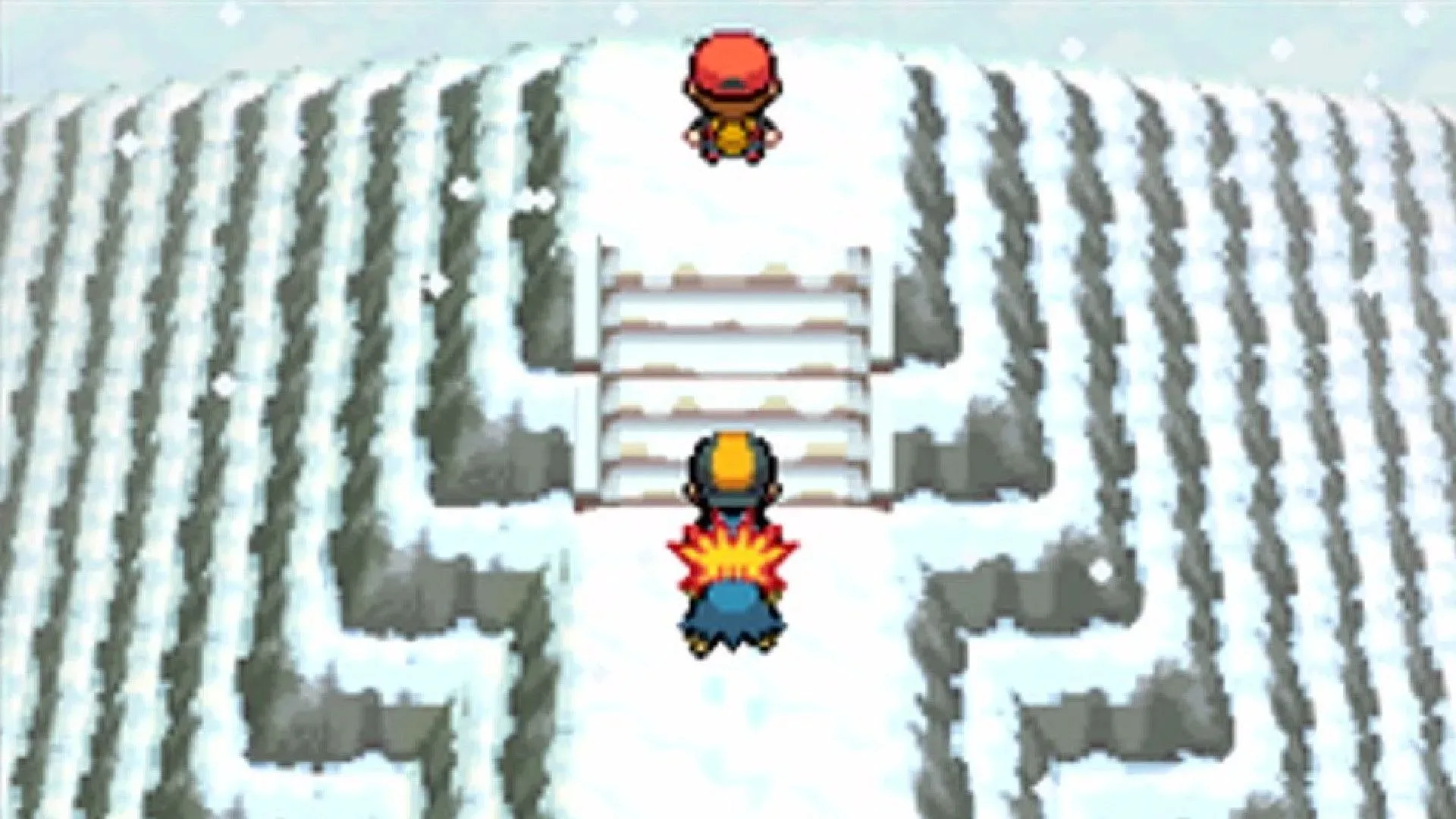 Red battle-inspired Daily Red challenge screen with a randomized level-100 Pokémon team