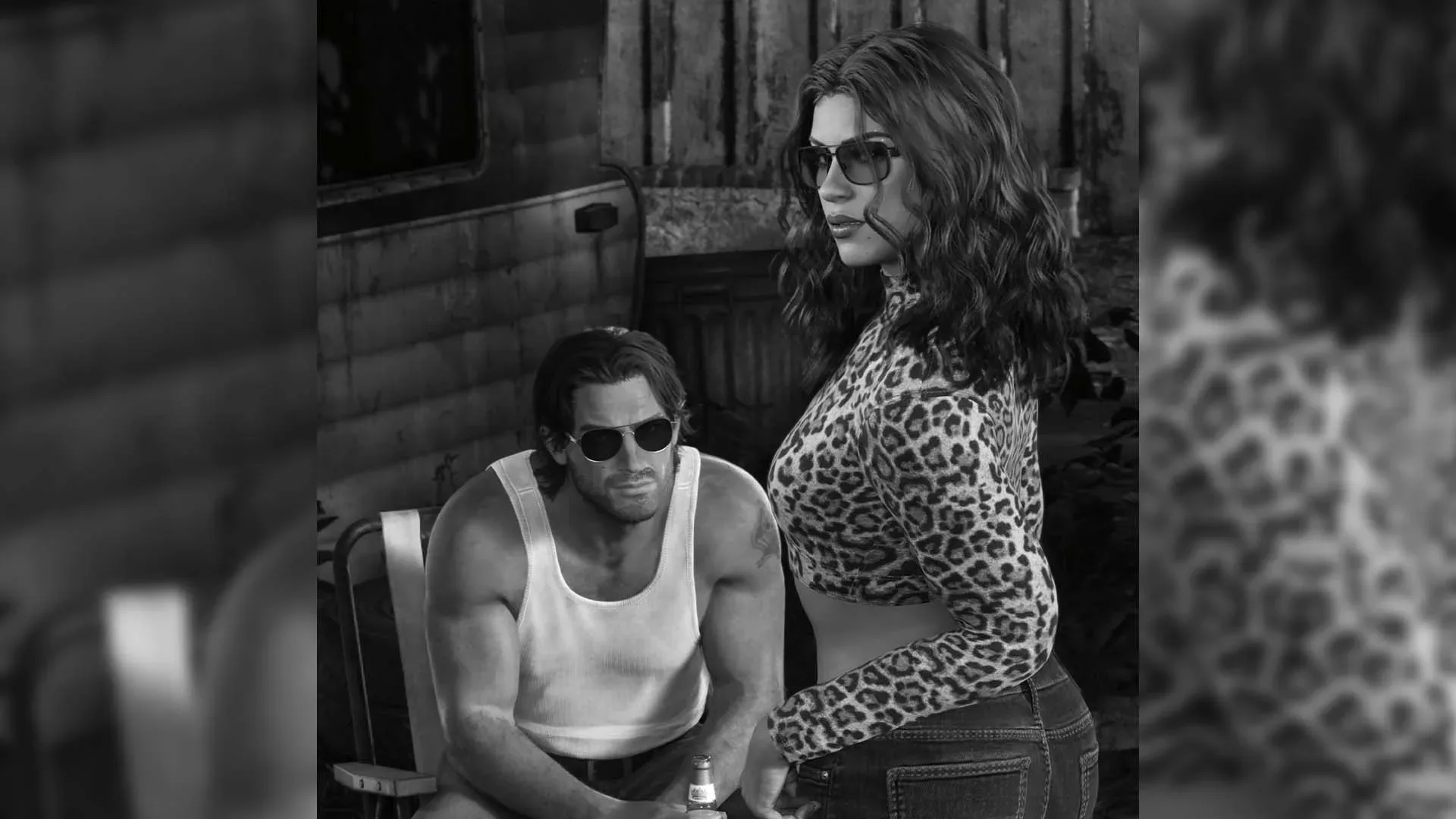 Grand Theft Auto 6 protagonists Jason and Lucia in newly released promotional imagery