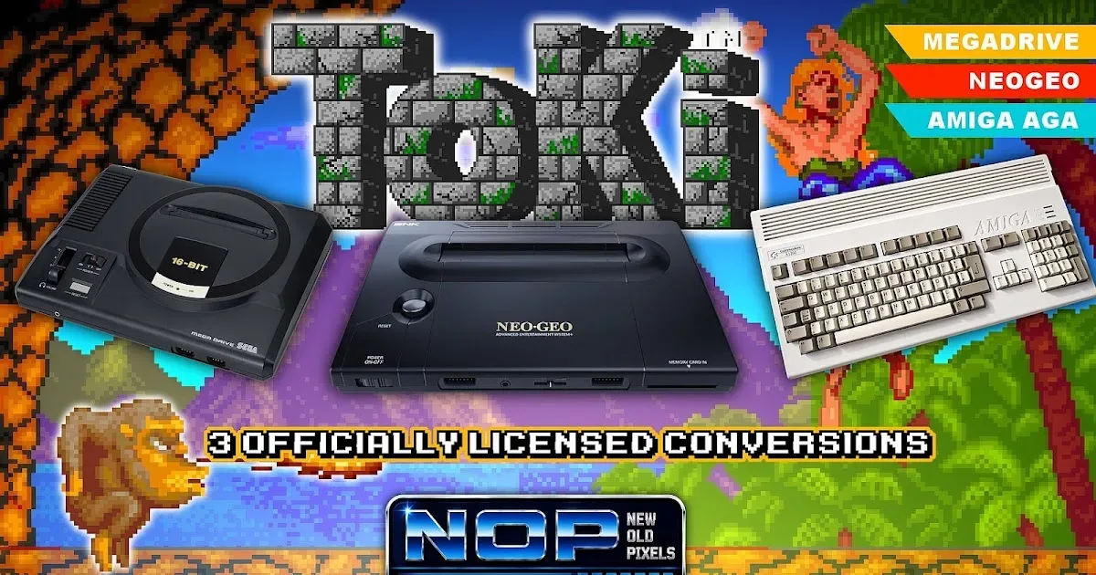 Physical retro game editions of Toki planned for original hardware