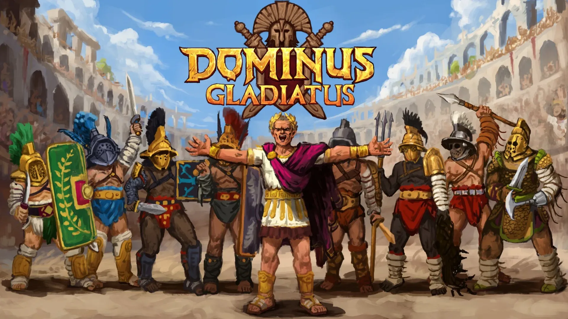 Dominus Gladiatus gladiator school management and tactical arena battle