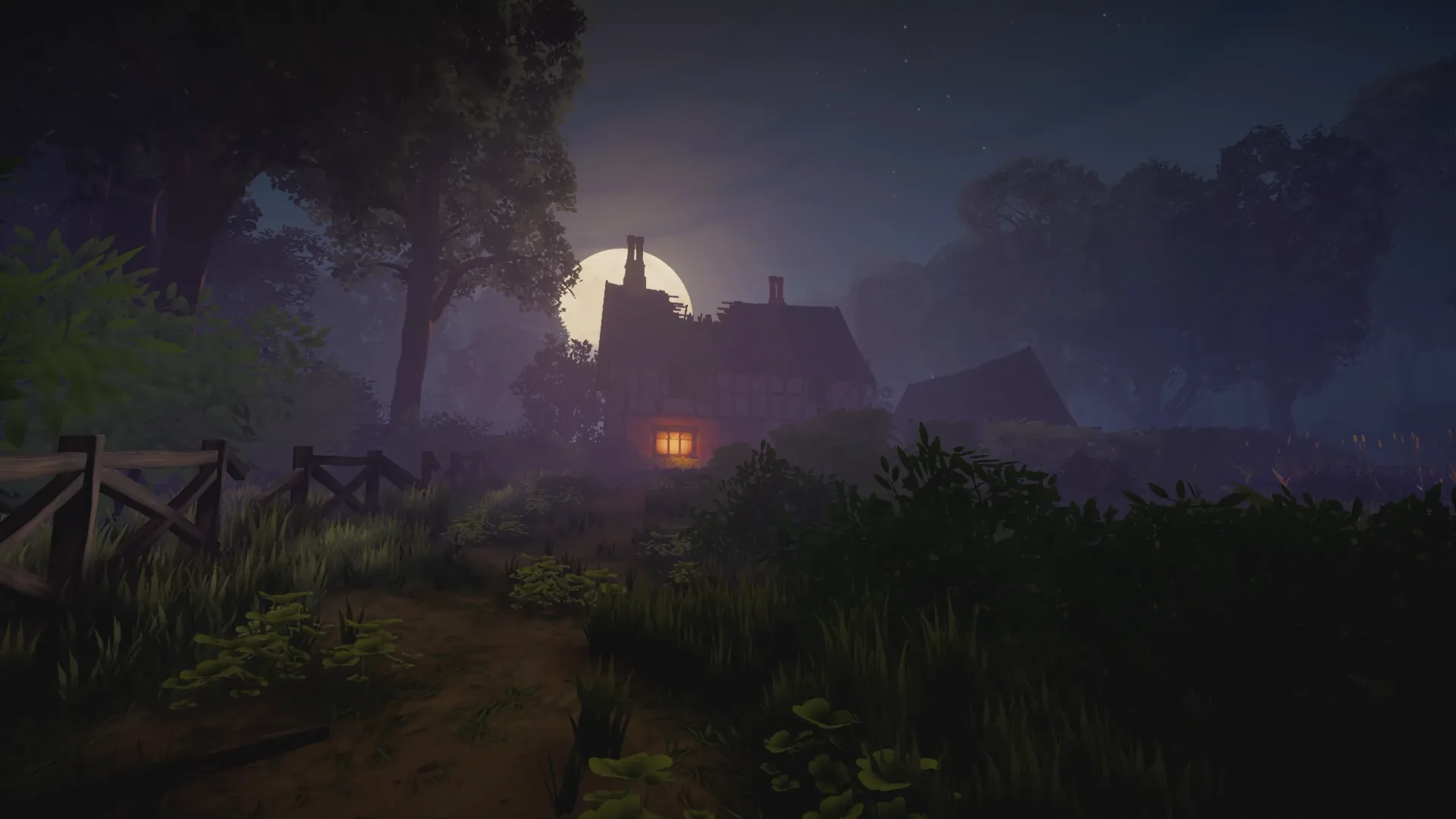 An accused witch evades hunters during a single night in Hunter’s Moon