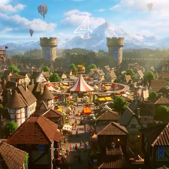 Concept artwork for Jagex’s early unnamed RuneScape MMO, currently referred to as RS4