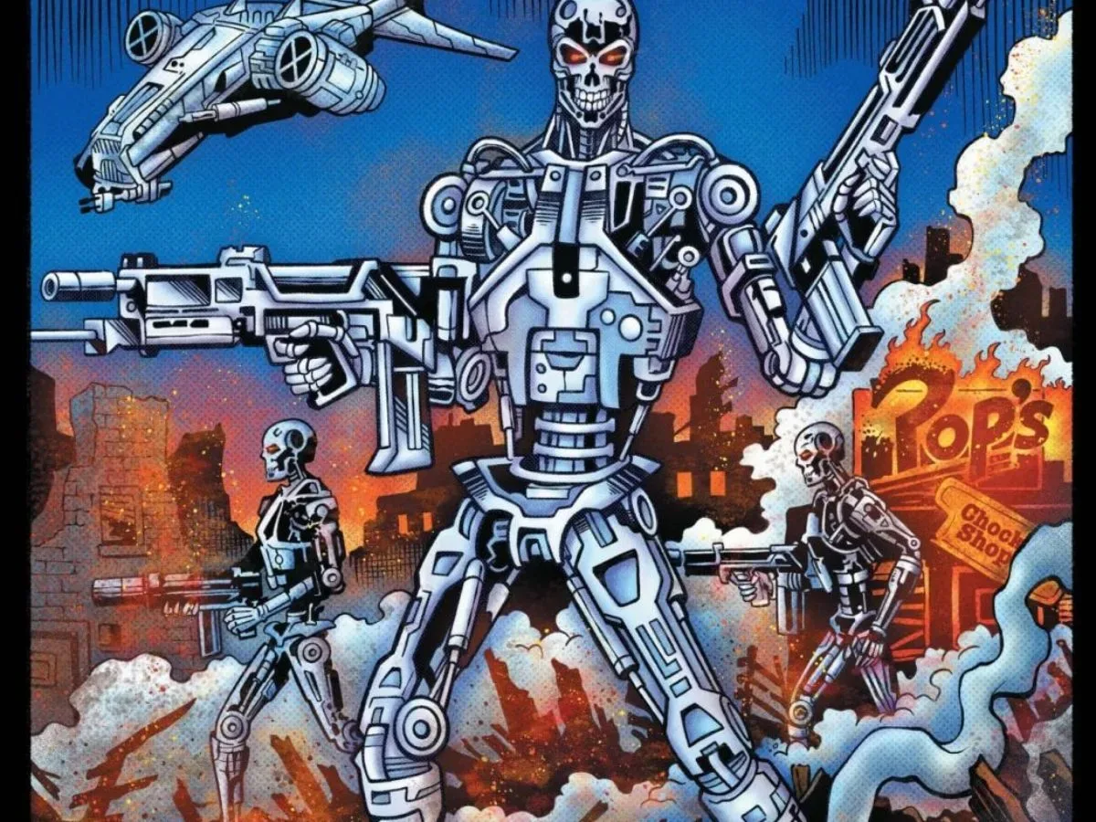 Teenage John Connor arrives at Riverdale High in Archie vs. The Terminator #1