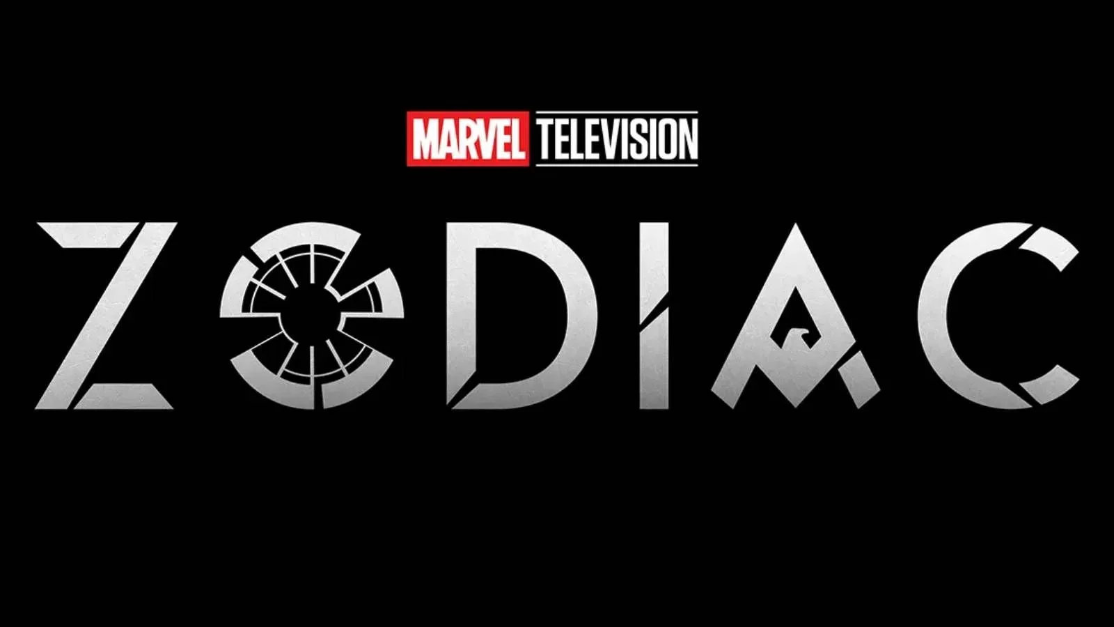 Marvel Zodiac logo with possible S.H.I.E.L.D. emblem and arc reactor-inspired design details