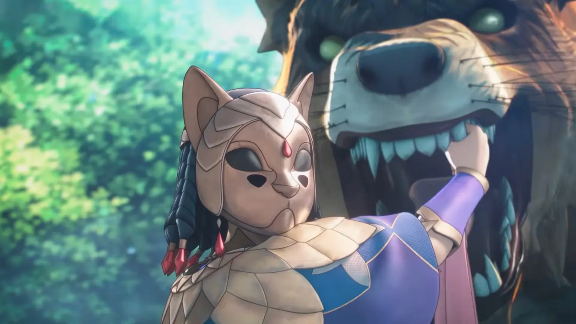 The four hero’s relics added in Wave 1 of the Fire Emblem: Fortune’s Weave Expansion Pass