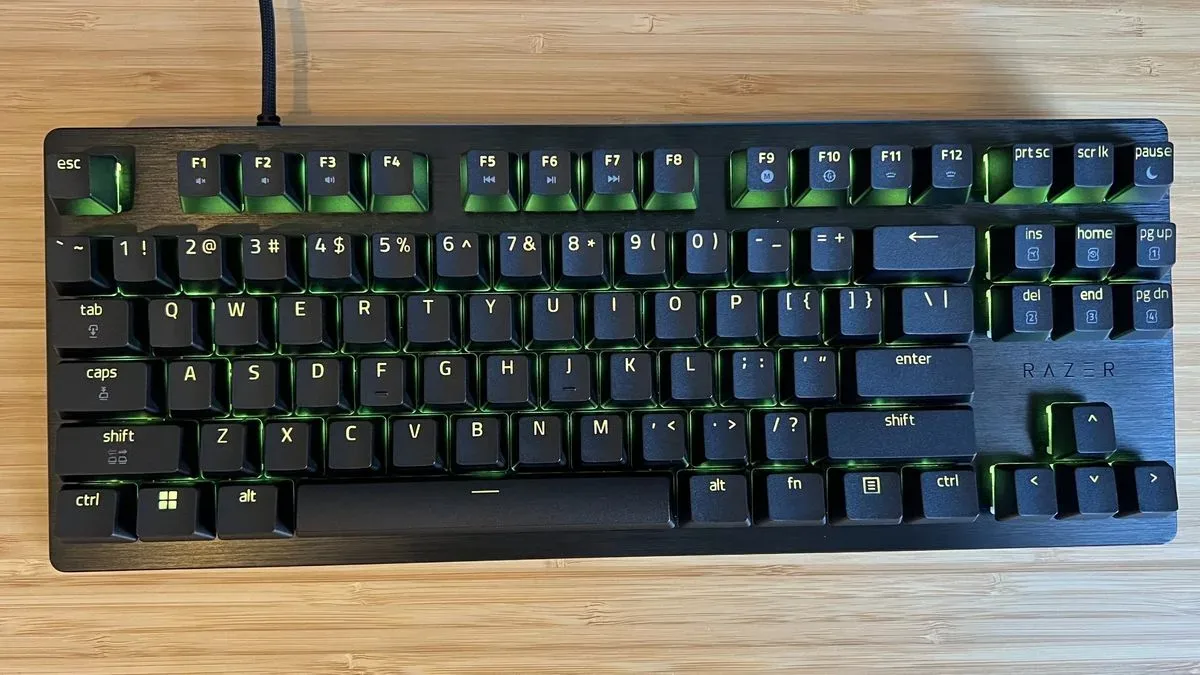Razer Huntsman V3 HE gaming keyboard with Hall effect magnetic switches