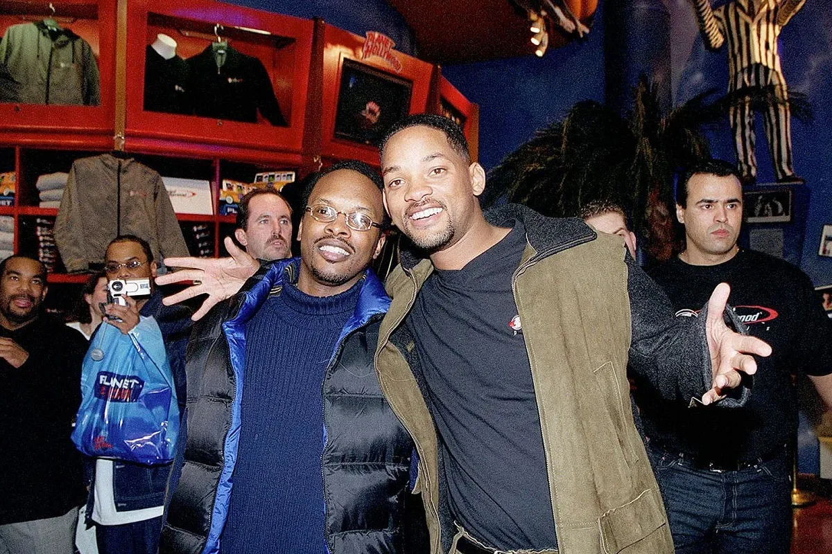 Will Smith and DJ Jazzy Jeff during their early West Philadelphia music era