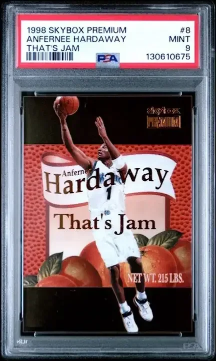 1998-99 SkyBox Premium That’s Jam basketball card insert