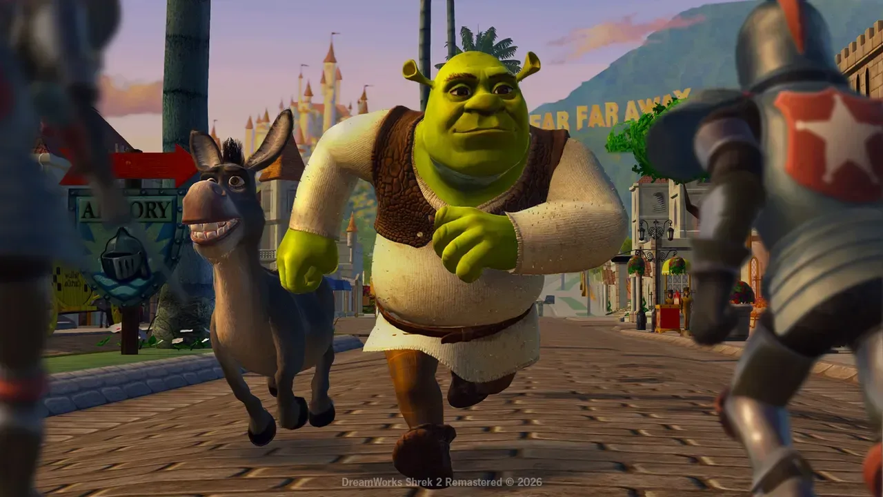 Shrek 2 Remastered’s PC Requirements Have Fans Asking What’s Happening in That Swamp