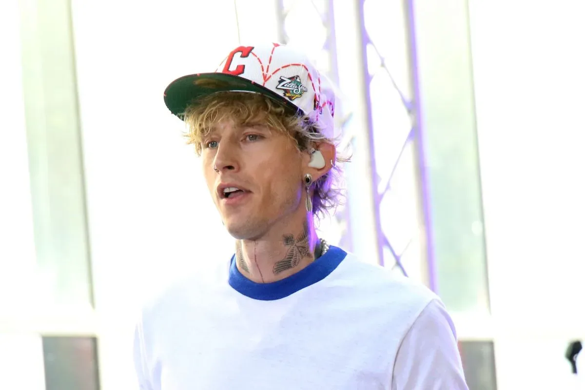 Machine Gun Kelly responds to a fabricated social-media post about Megan Fox