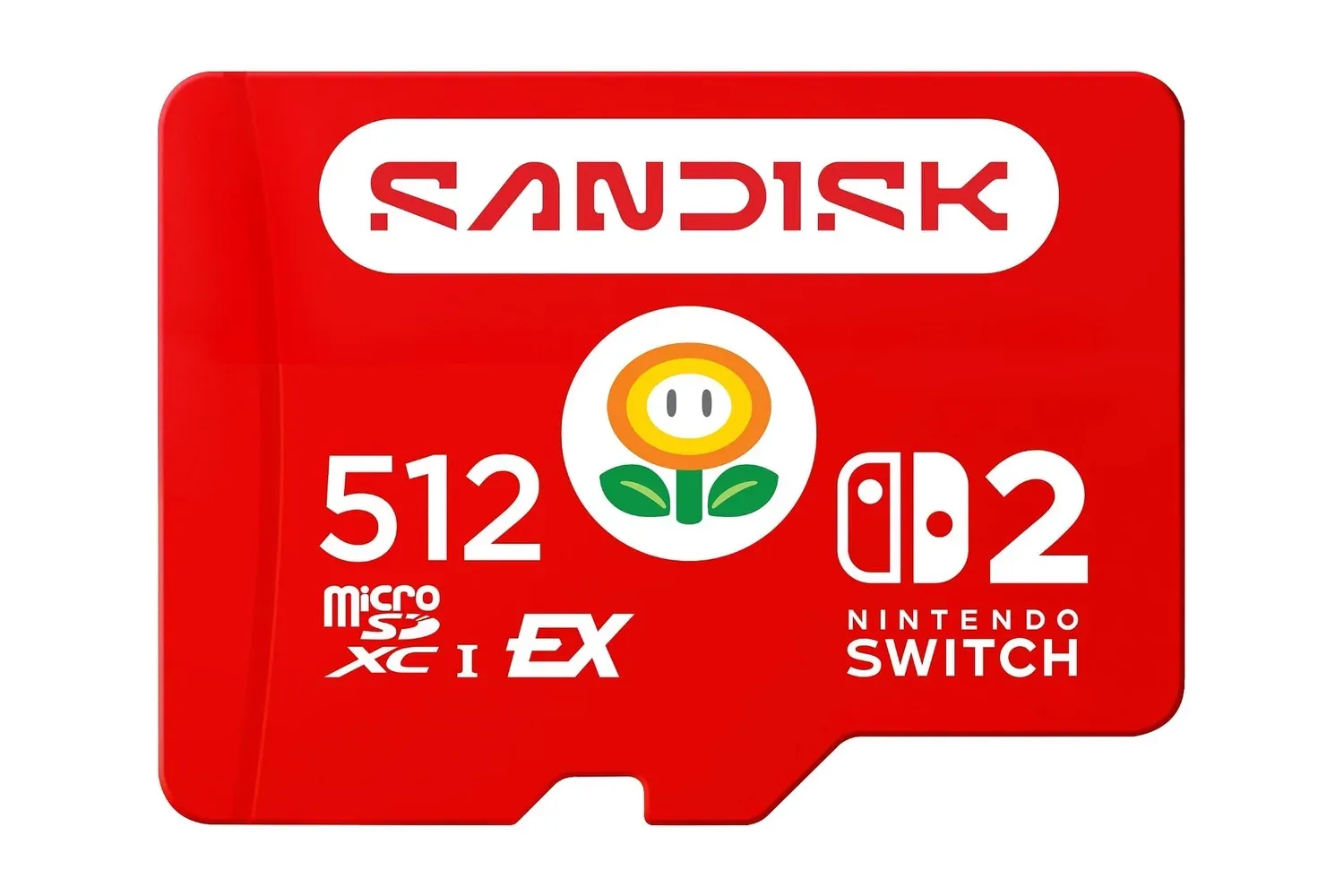 SanDisk 512GB microSD Express card for Nintendo Switch 2