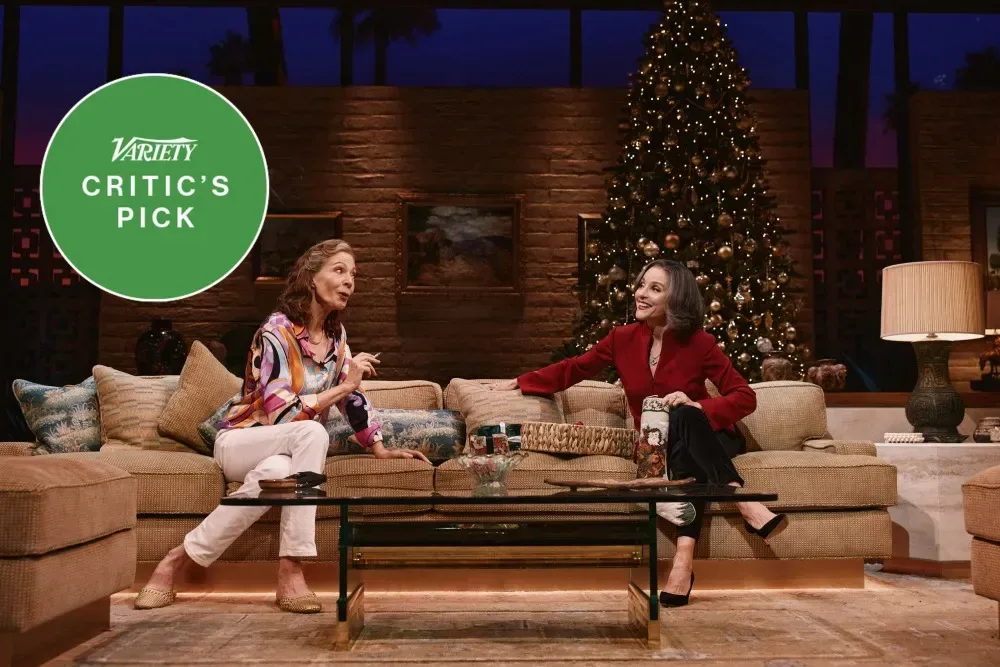 Julia Louis-Dreyfus, Ed Harris, Allison Janney, Lily Rabe and Joe Keery in the Broadway revival of Other Desert Cities