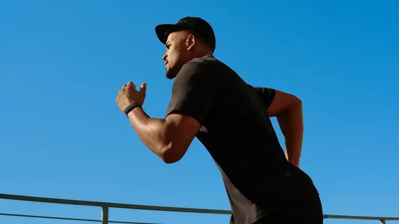 Phone app displaying sleep, activity and recovery data from a screenless fitness tracker