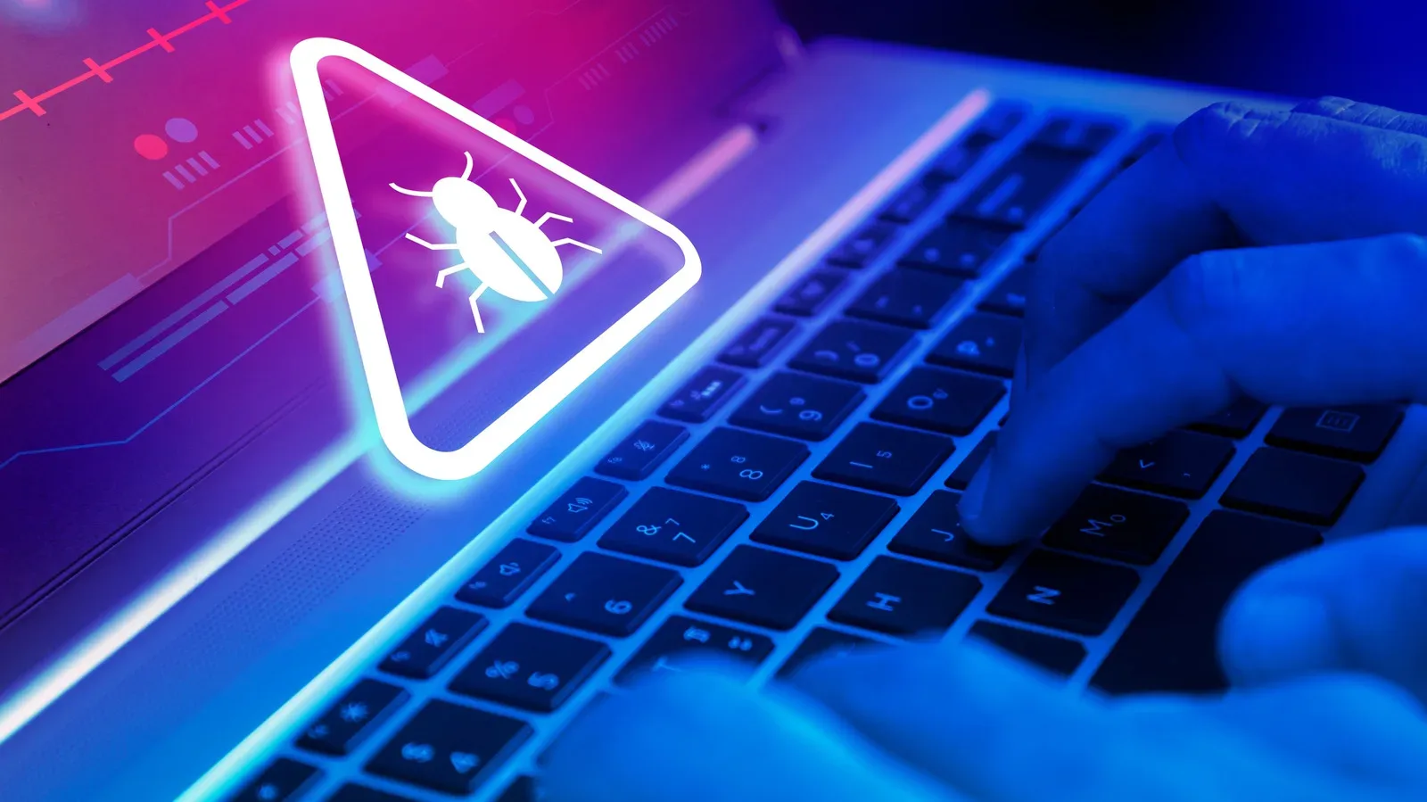 Windows Security screen showing Microsoft Defender virus and threat protection options