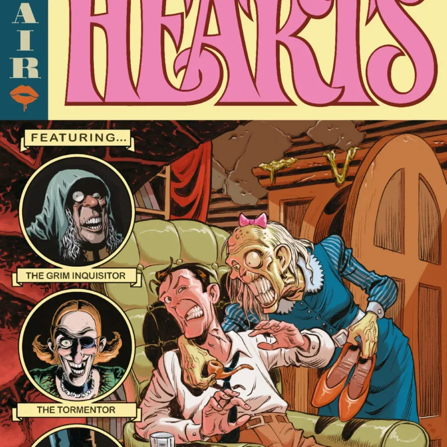EC Comics Tortured Hearts 2 #1 creator and cover lineup