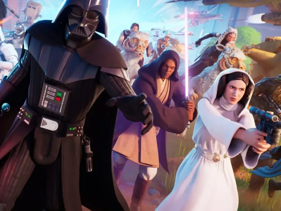 Fortnite and Disney collaboration concept artwork
