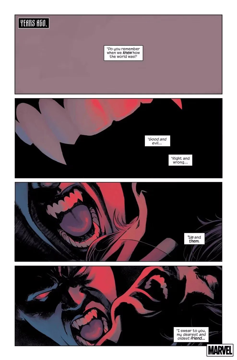 Gambit, Glob, Psylocke and Empath during the Mutant Vampire Massacre