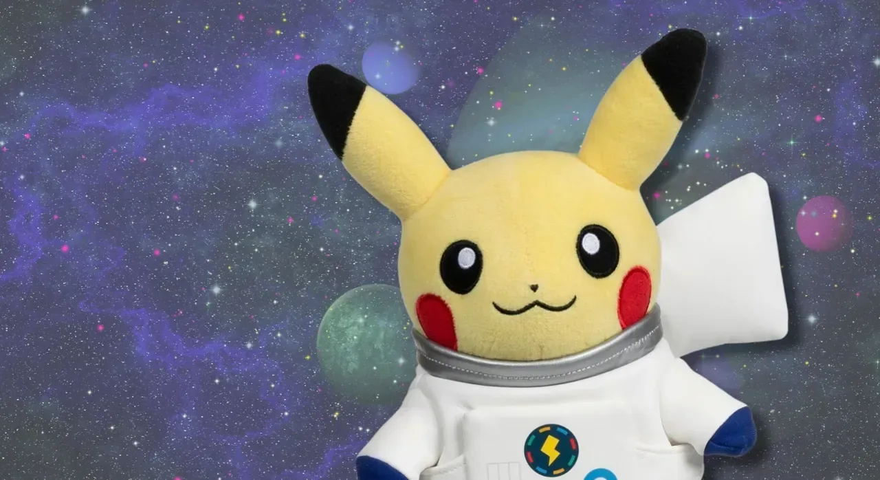 Pokémon x ESA Collection Brings Astronaut Pikachu Plush, Cosmic TCG Gear and Apparel to Pokémon Center