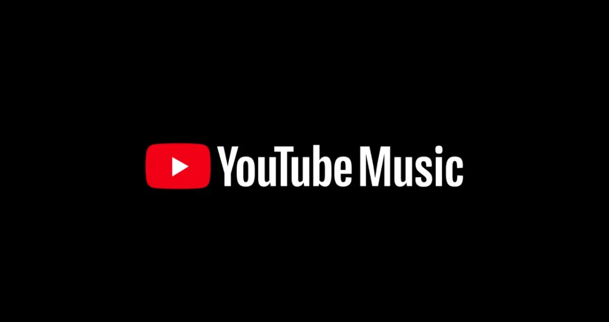 YouTube Music interface showing a label for a song created primarily with generative AI