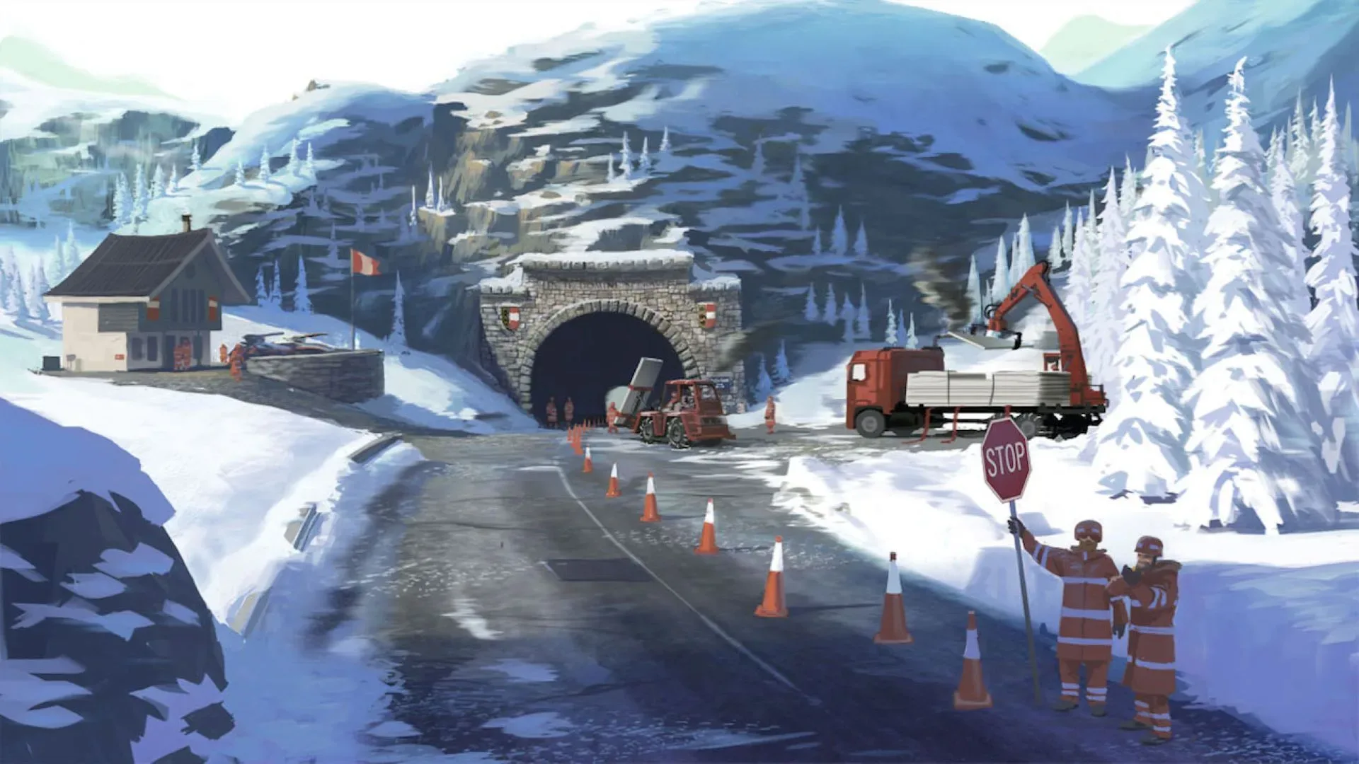 Conceptual Cold War-era spy scene representing Rockstar's canceled Agent project