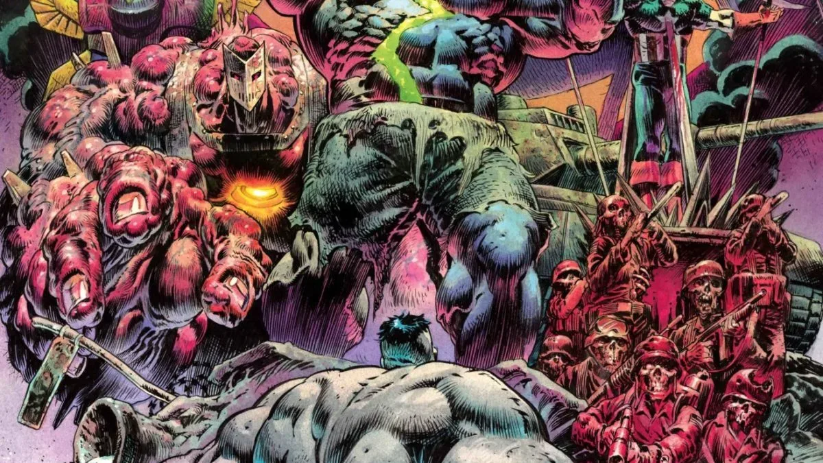 Nic Klein main cover artwork for Hulk War: Infernal Rage #1