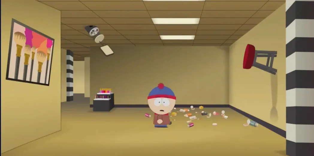 Ike prepares for an aura battle in South Park Season 29 Episode 3