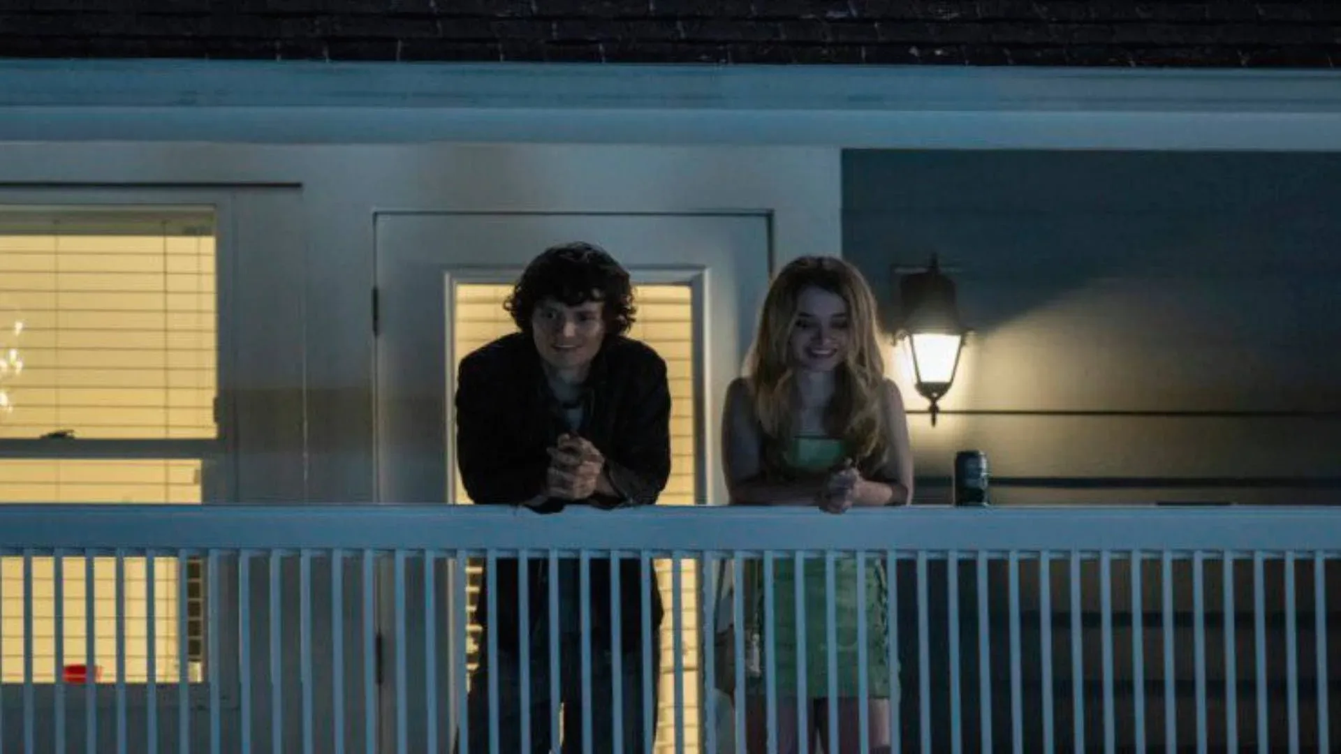 A tense promotional-style image representing Carrie White’s prom-night horror