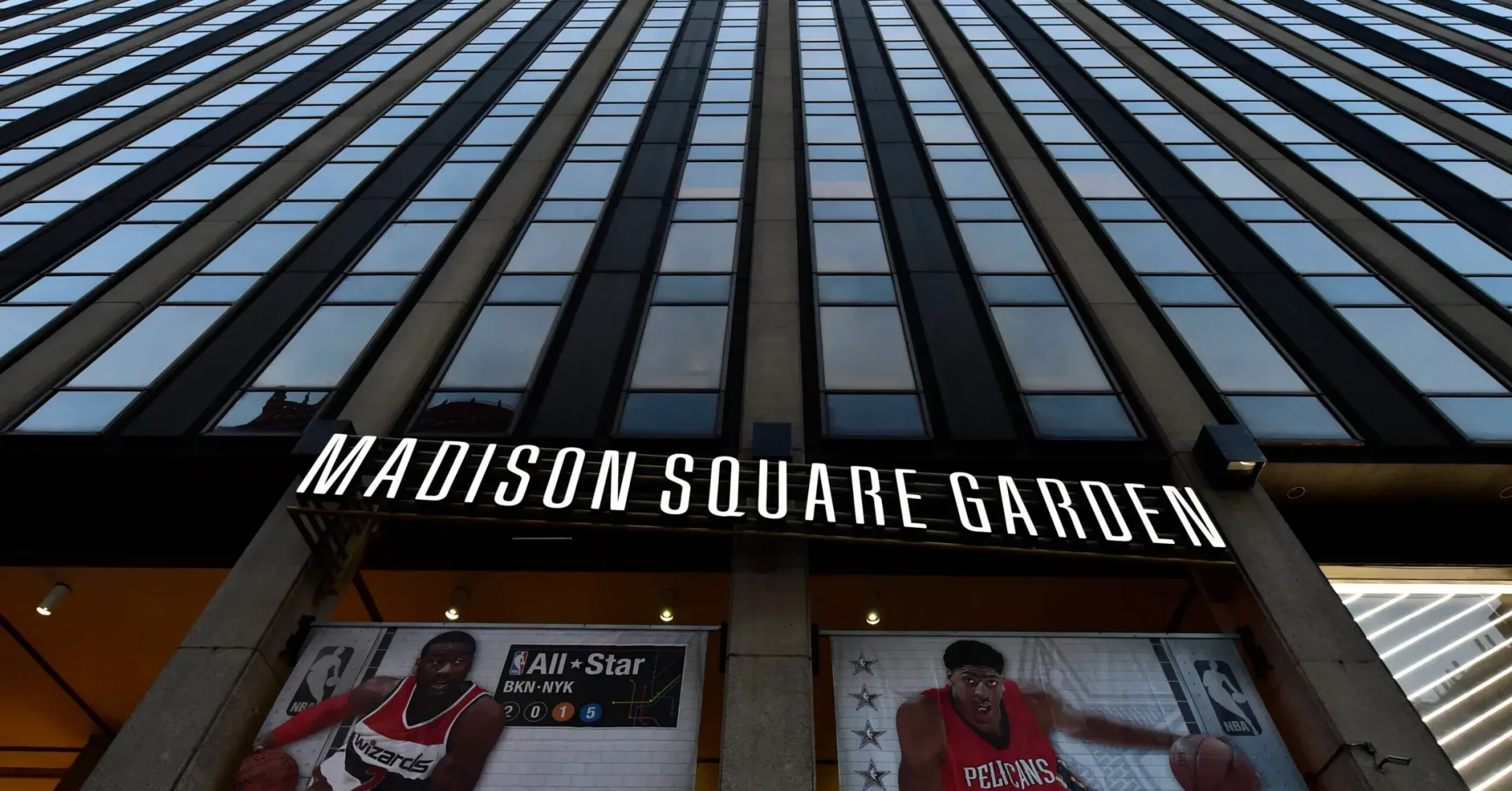 Foot Locker retail area inside the New York Knicks Team Store at Madison Square Garden