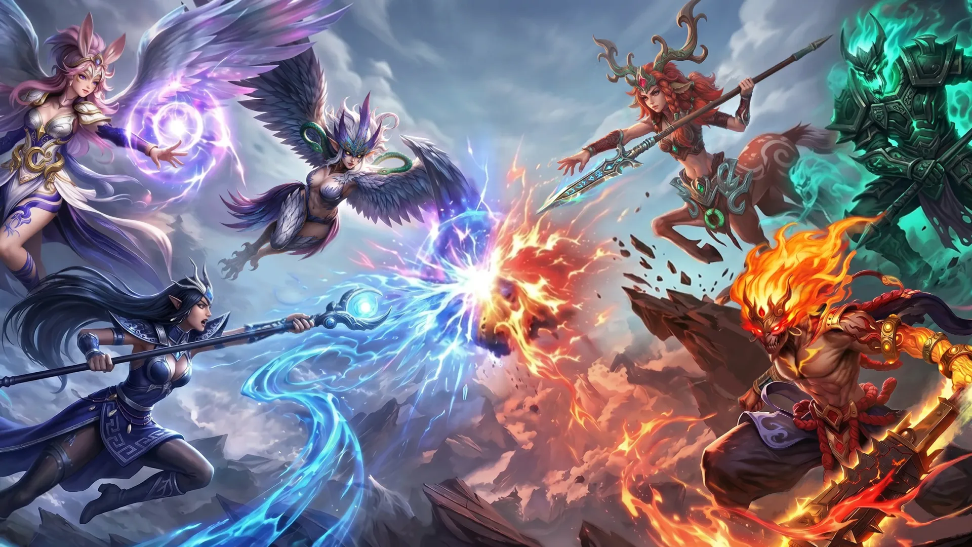 The Great Flood mixed-reality tabletop battlefield on Meta Quest