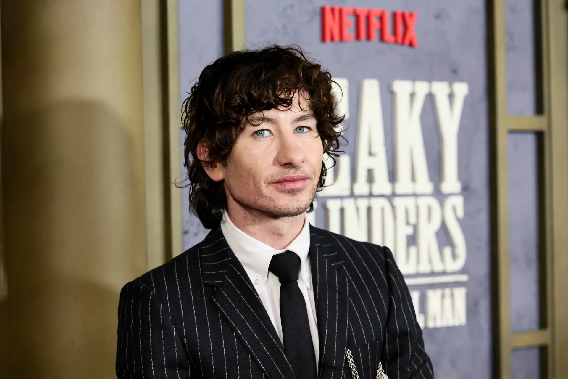 Barry Keoghan during a Xerf radio-frequency skin treatment with facial specialist Nilam Holmes