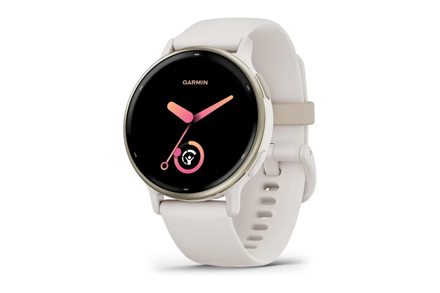 Garmin vívoactive 5 smartwatch showing fitness and wellness data