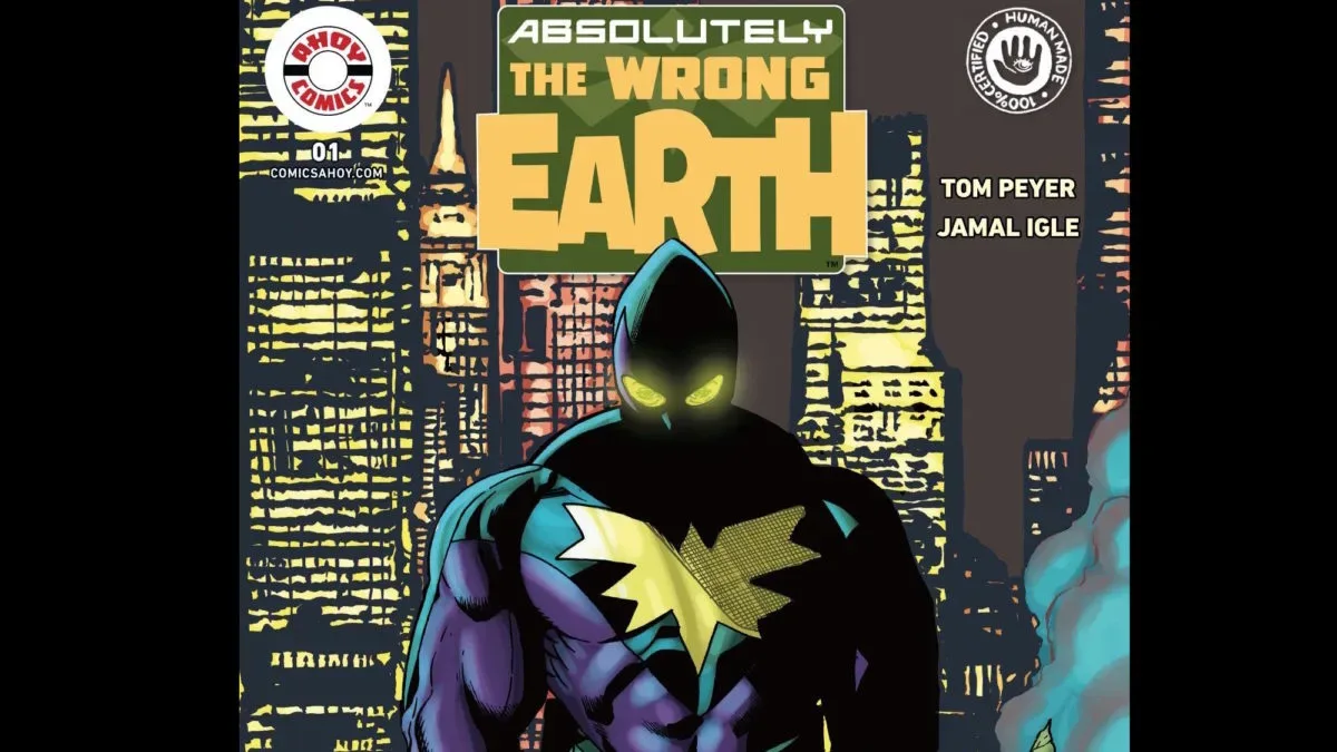 Cover art for Absolutely The Wrong Earth by Jamal Igle