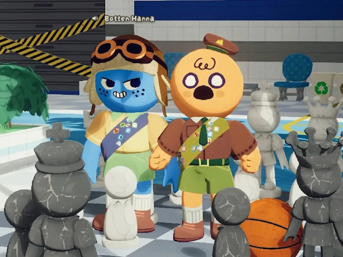 Players from PC and console platforms joining a Peak multiplayer lobby