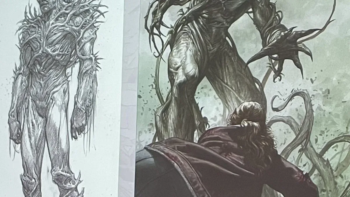 Swamp Thing: Hallowed Ground promotional artwork by Riccardo Federici