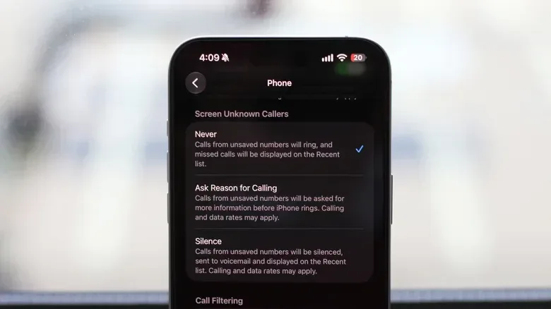 Android Phone app caller ID and spam settings