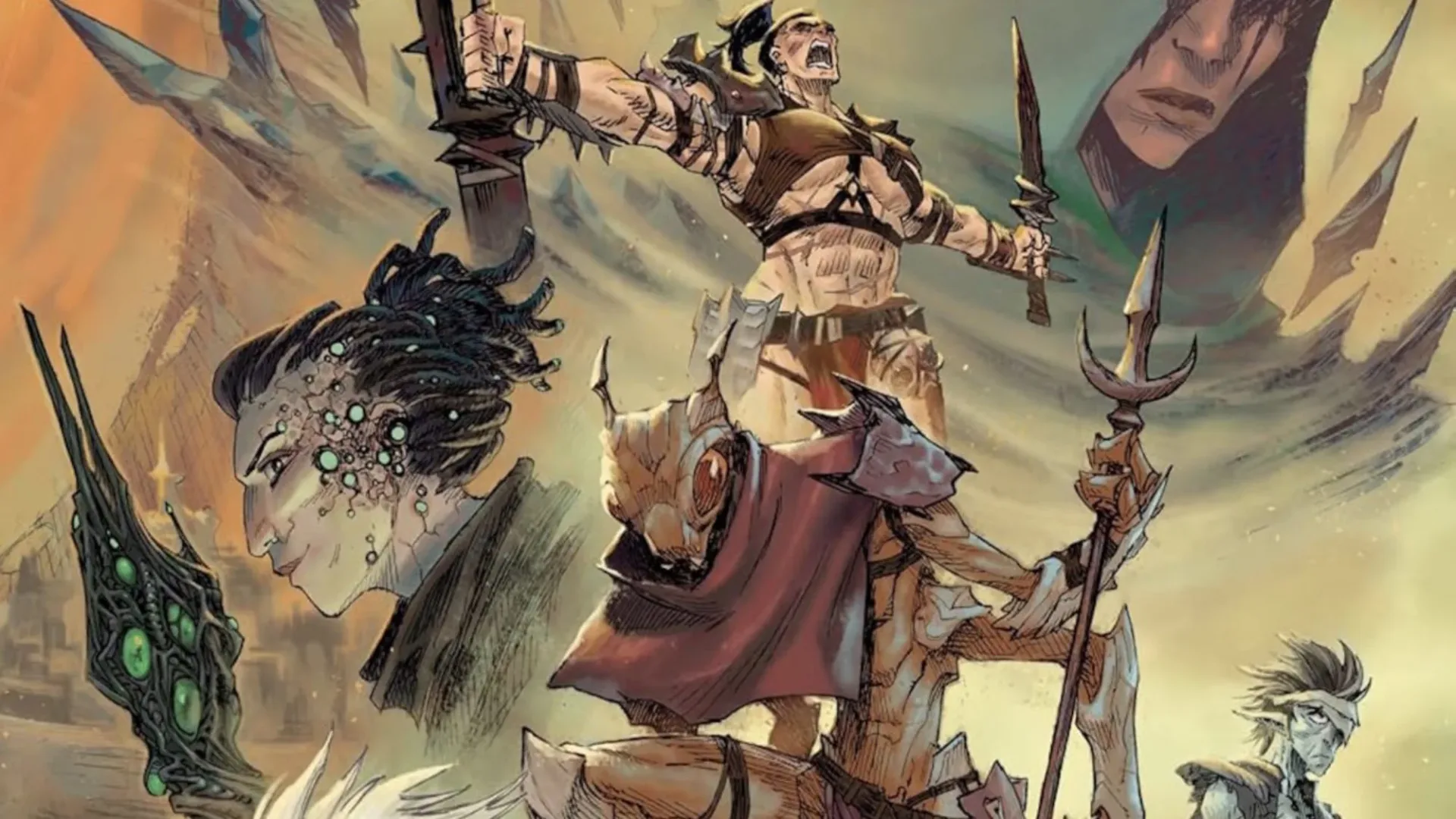 Dungeons & Dragons: Dark Sun Graphic Novel Trilogy Begins April 2027 With Dan Abnett and Nil Vendrell