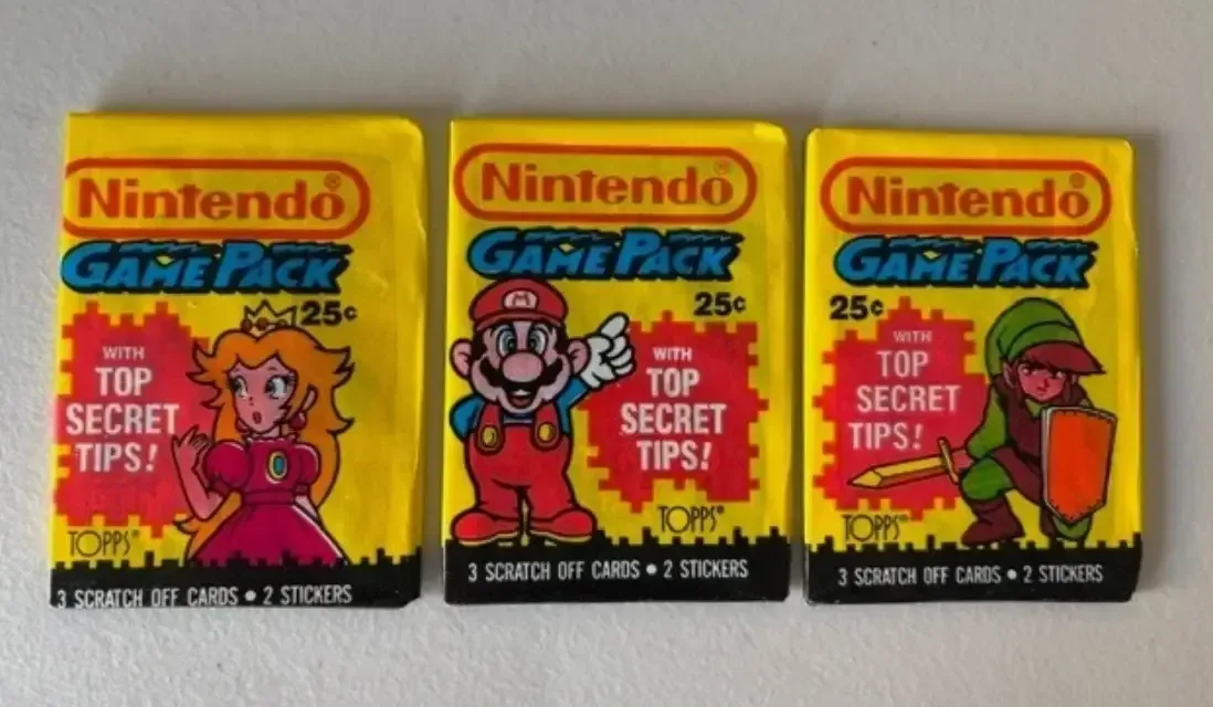 PSA 10 1989 Topps Nintendo Super Mario Bros. 2 Mario Madness card #1