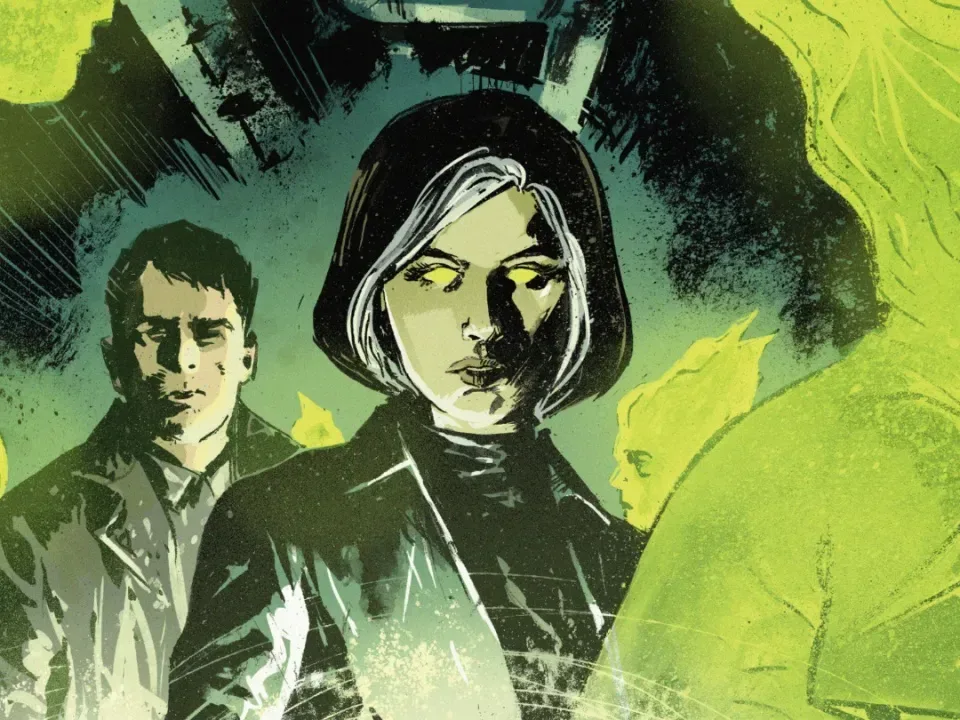 Gabriel Hardman variant cover art for B.P.R.D.: Declassified #1