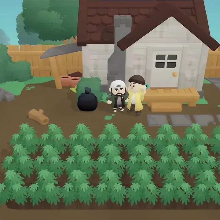 Jay and Silent Bob’s Joint Venture farming simulation game artwork