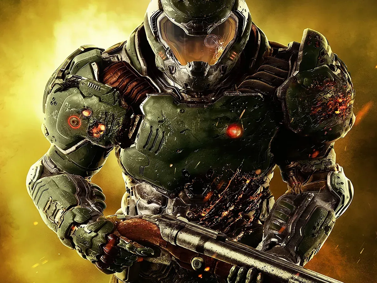 Doom Eternal gameplay scene representing the series discussed in the article